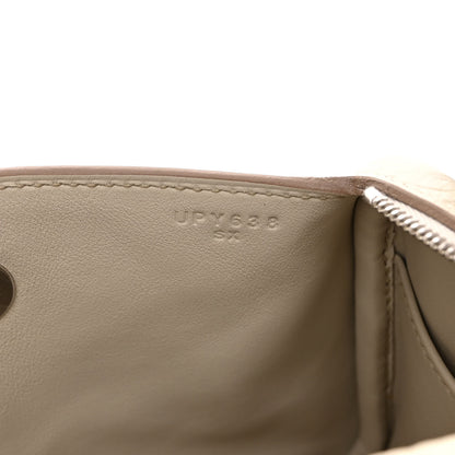 Hermes Taurillon Clemence Mini Lindy 20 Beton 7 of 12