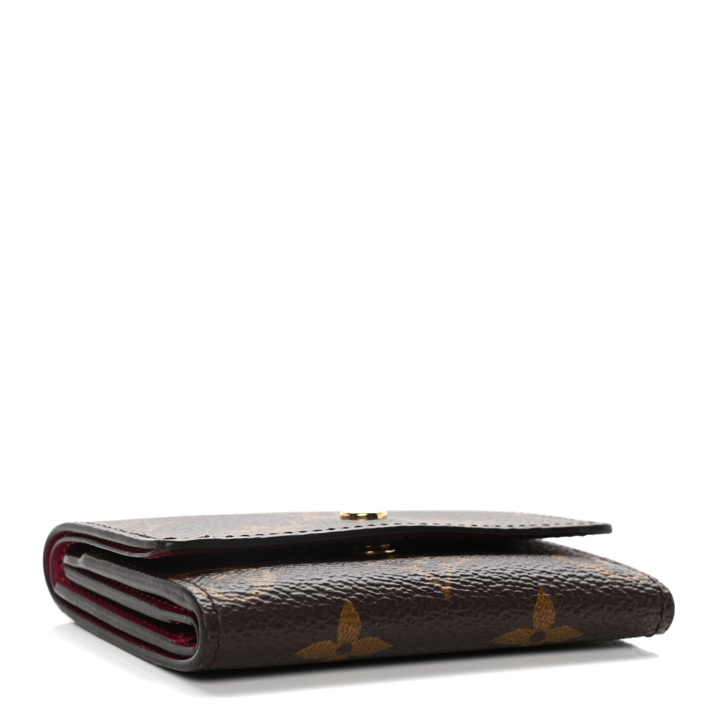 Monogram Micro Wallet Fuchsia