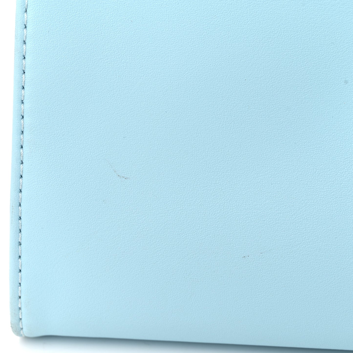 Vegan Leather Medium Shopping Bag Pool Blue