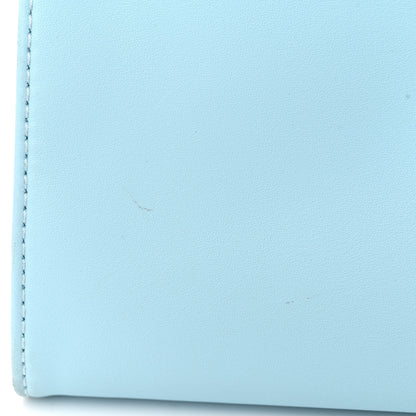 Telfar Vegan Leather Medium Shopping Bag Pool Blue 14 of 19