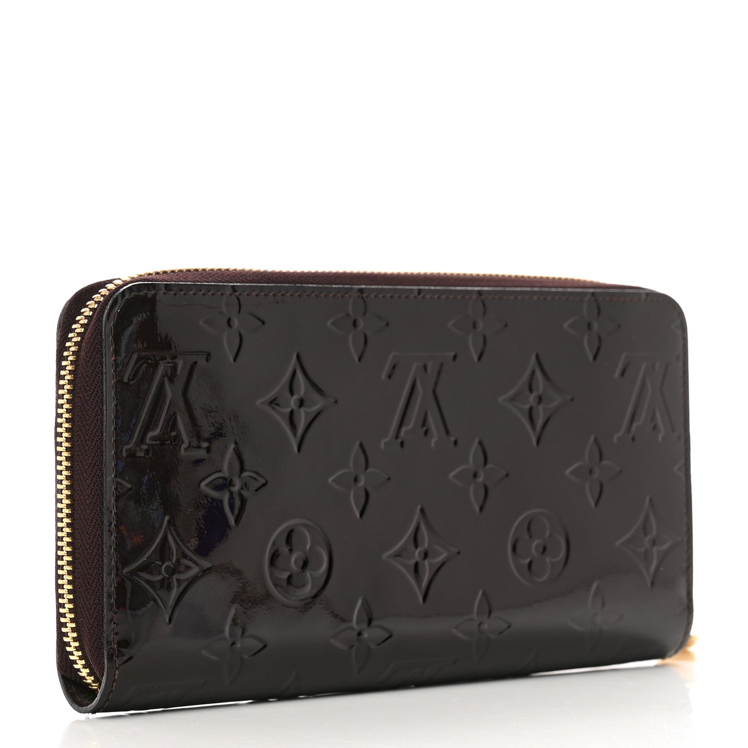 Louis Vuitton Vernis Zippy Wallet Amarante 3 of 7