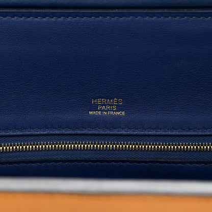 Hermes Taurillon Maurice Swift 24/24 29 Bleu Nuit Gold 5 of 10