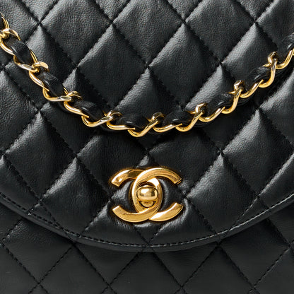 Chanel Lambskin Quilted Small Single Flap Black 10 of 13
