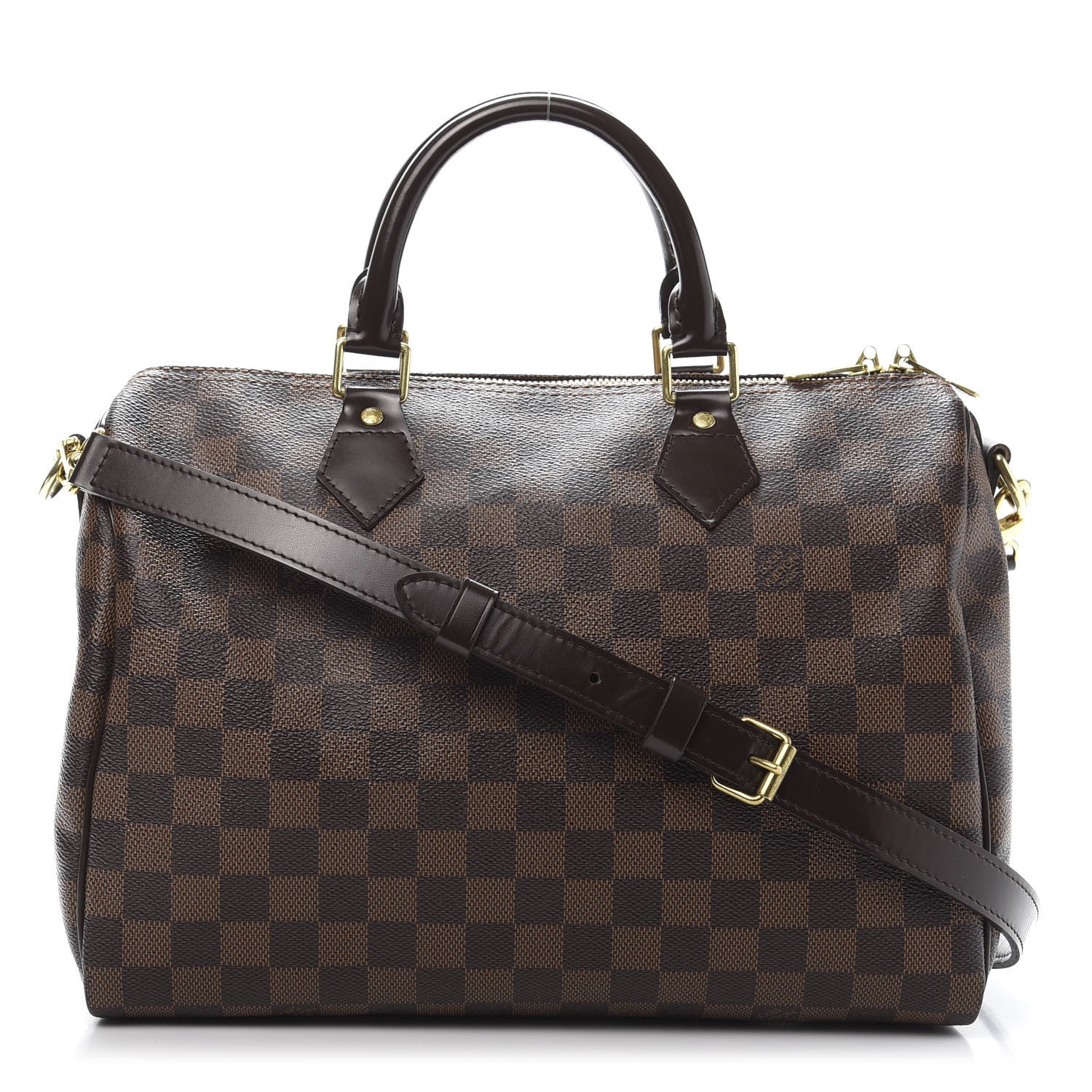 Louis Vuitton Damier Ebene Speedy Bandouliere 30 1 of 13