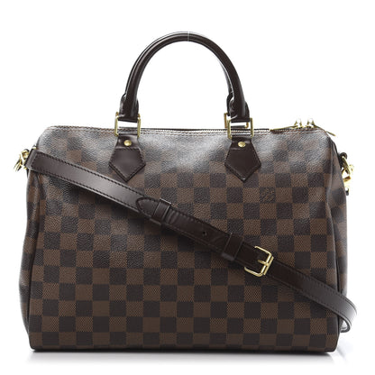 Louis Vuitton Damier Ebene Speedy Bandouliere 30 1 of 13