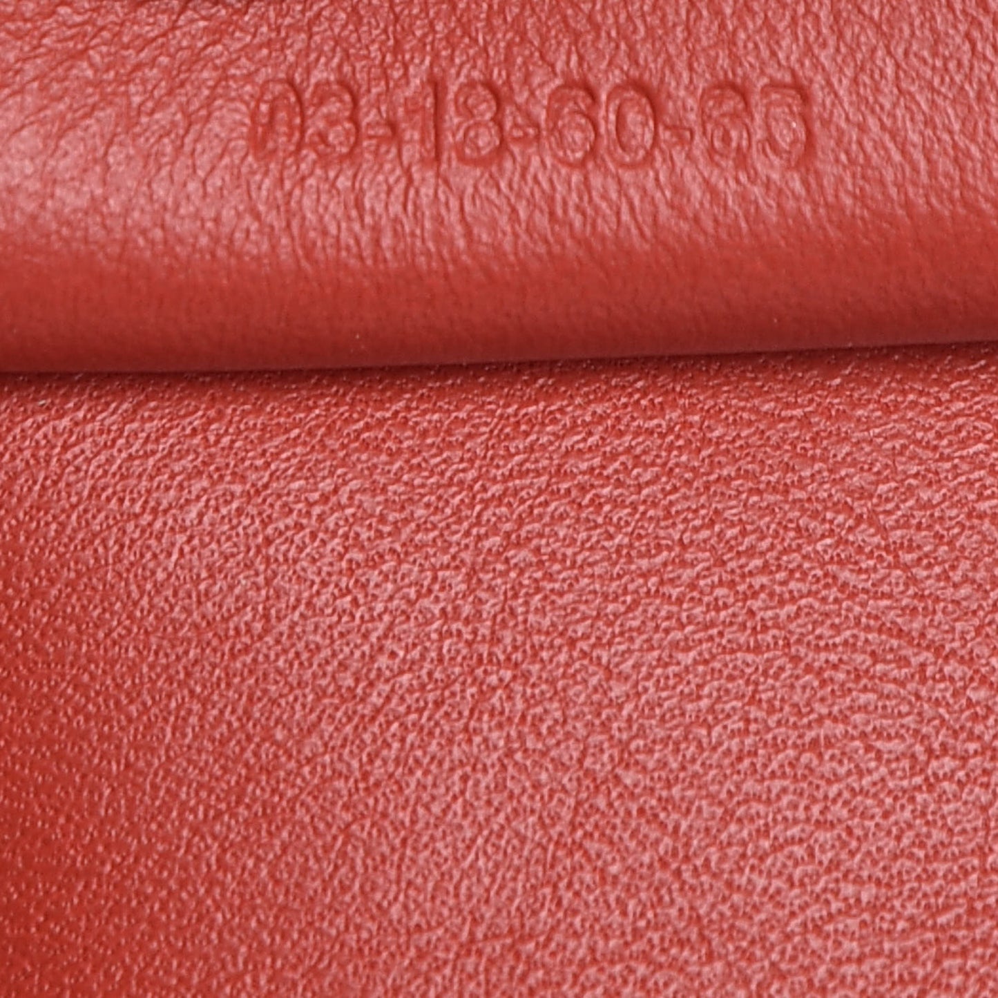 Calfskin Drew Bijou Clutch Earthy Red