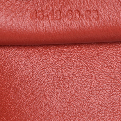 Chloe Calfskin Drew Bijou Clutch Earthy Red 8 of 11