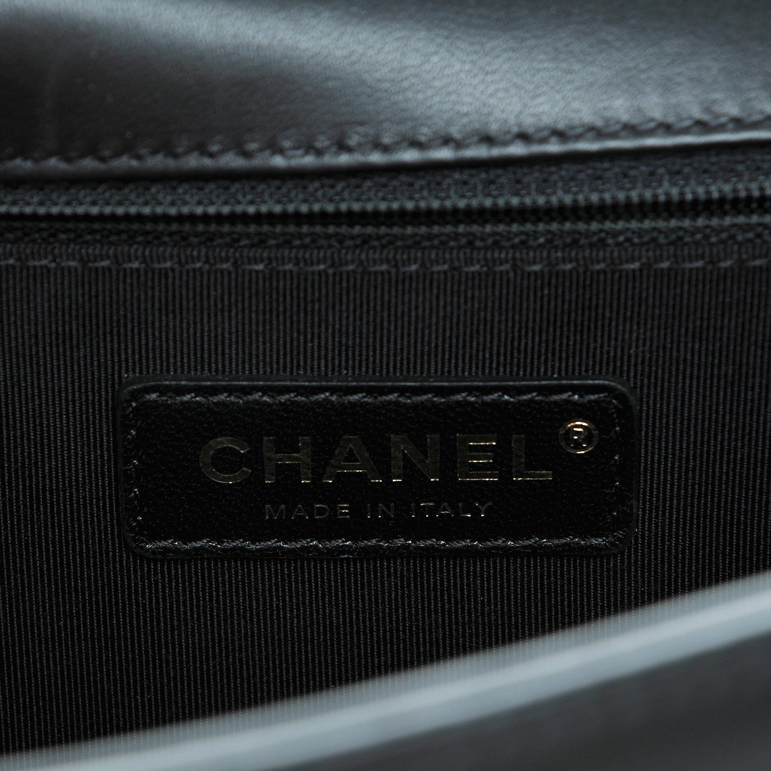 Chanel Lambskin Quilted Large Boy Flap Black 6 of 8