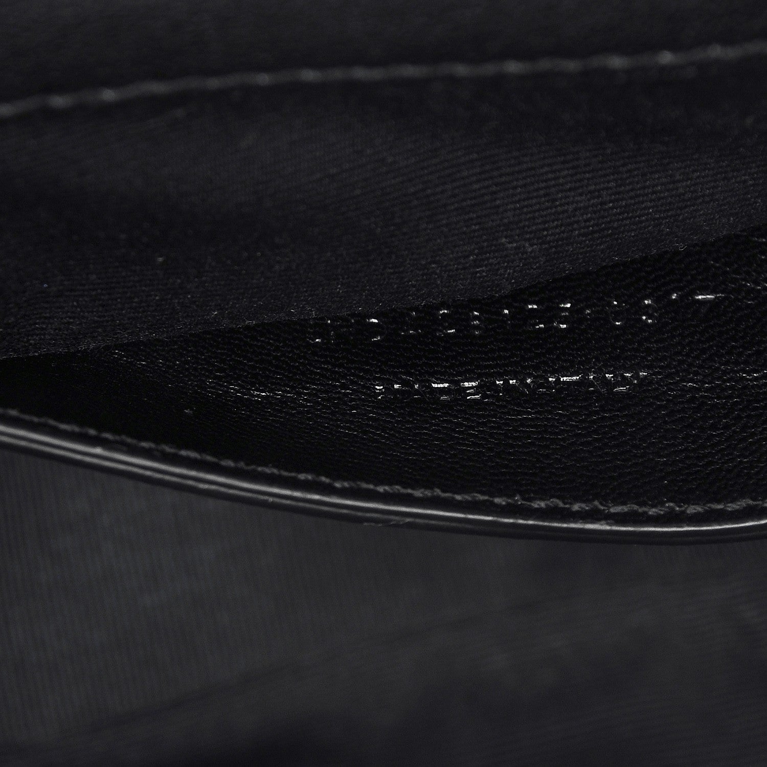 Saint Laurent Sheepskin Tri-Quilt Monogram Medium College Bag Black 7 of 7