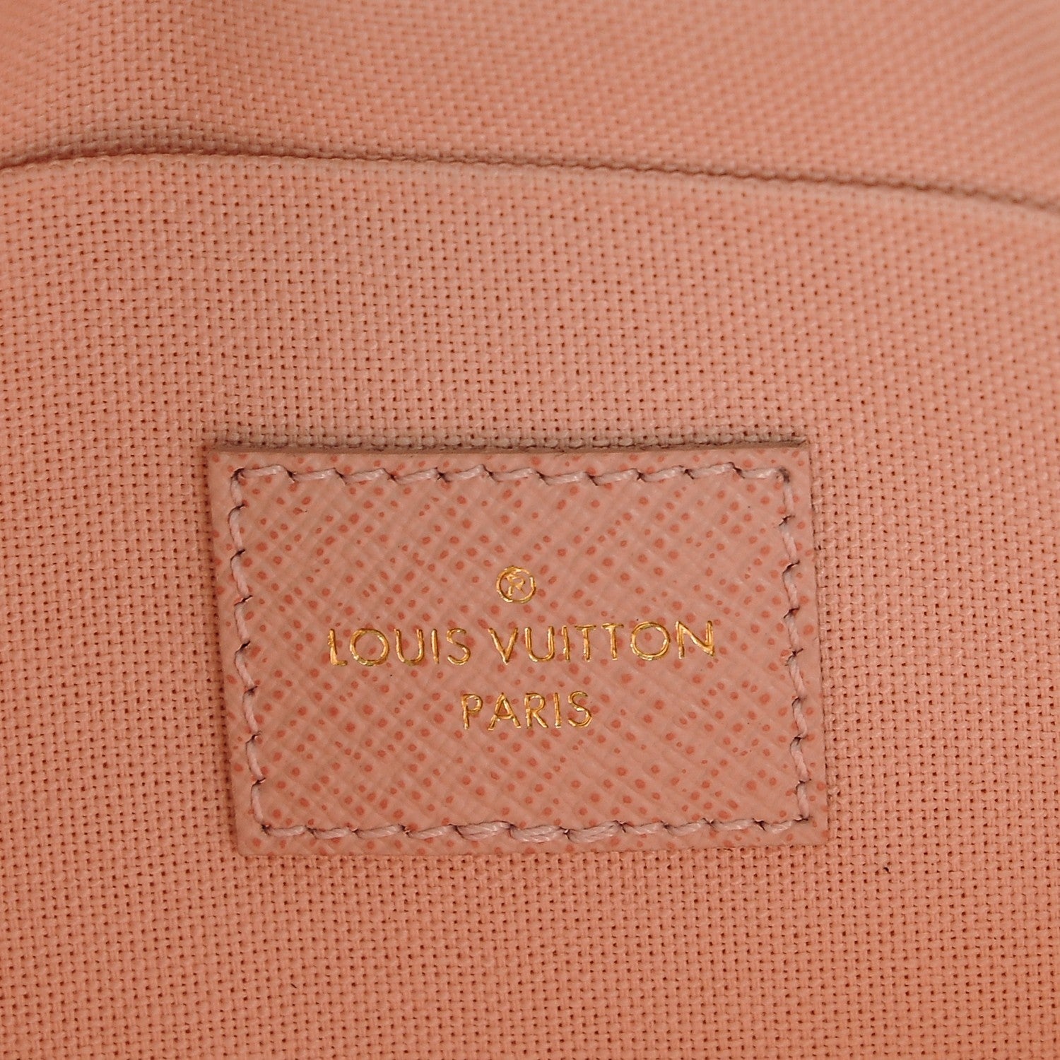 Louis Vuitton Damier Azur Pochette Felicie Chain Wallet Rose Ballerine 6 of 6