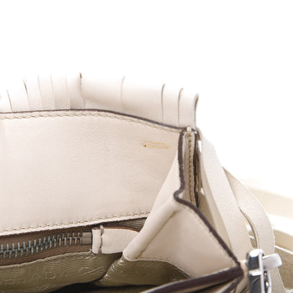 Prada Nappa Woven Fringe Tote Cera 12 of 16