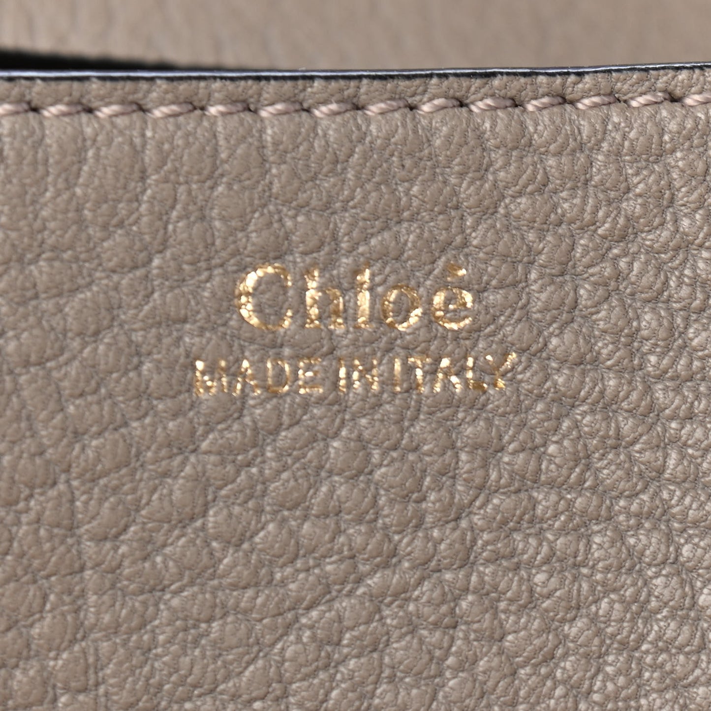 Grained Lambskin Mini Drew Shoulder Bag Motty Grey
