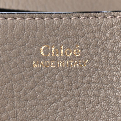 Chloe Grained Lambskin Mini Drew Shoulder Bag Motty Grey 5 of 6