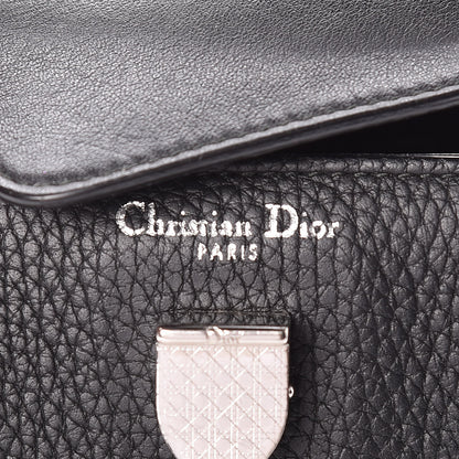 Christian Dior Grained Calfskin Mini Diorever Flap Black 6 of 13