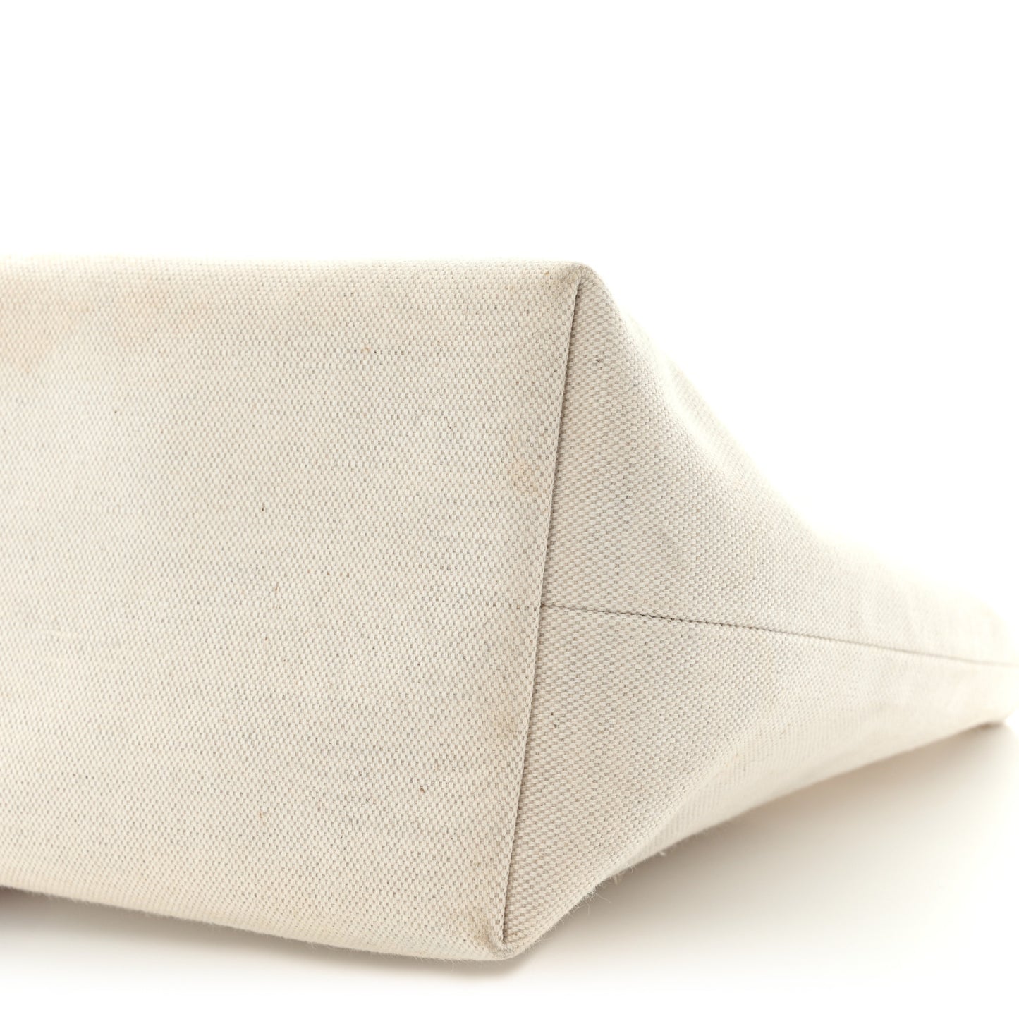 Canvas Necessaire Organizer Pouch Off White