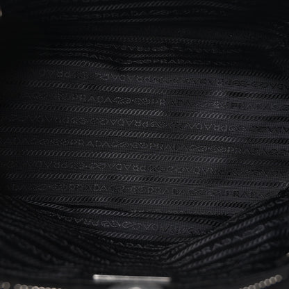 Prada Nylon Tessuto Impuntu Quilted Tote Black 5 of 11