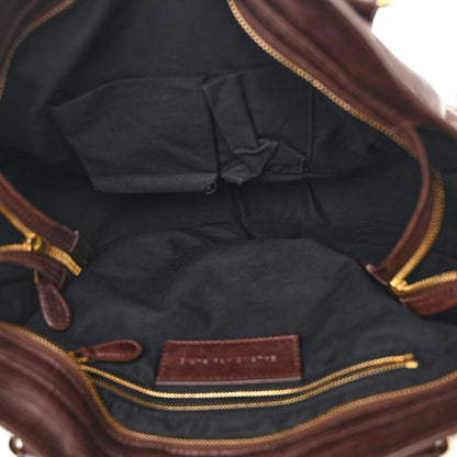 Balenciaga Agneau Giant 12 Gold Hardware City Cigare Fonce 6 of 12