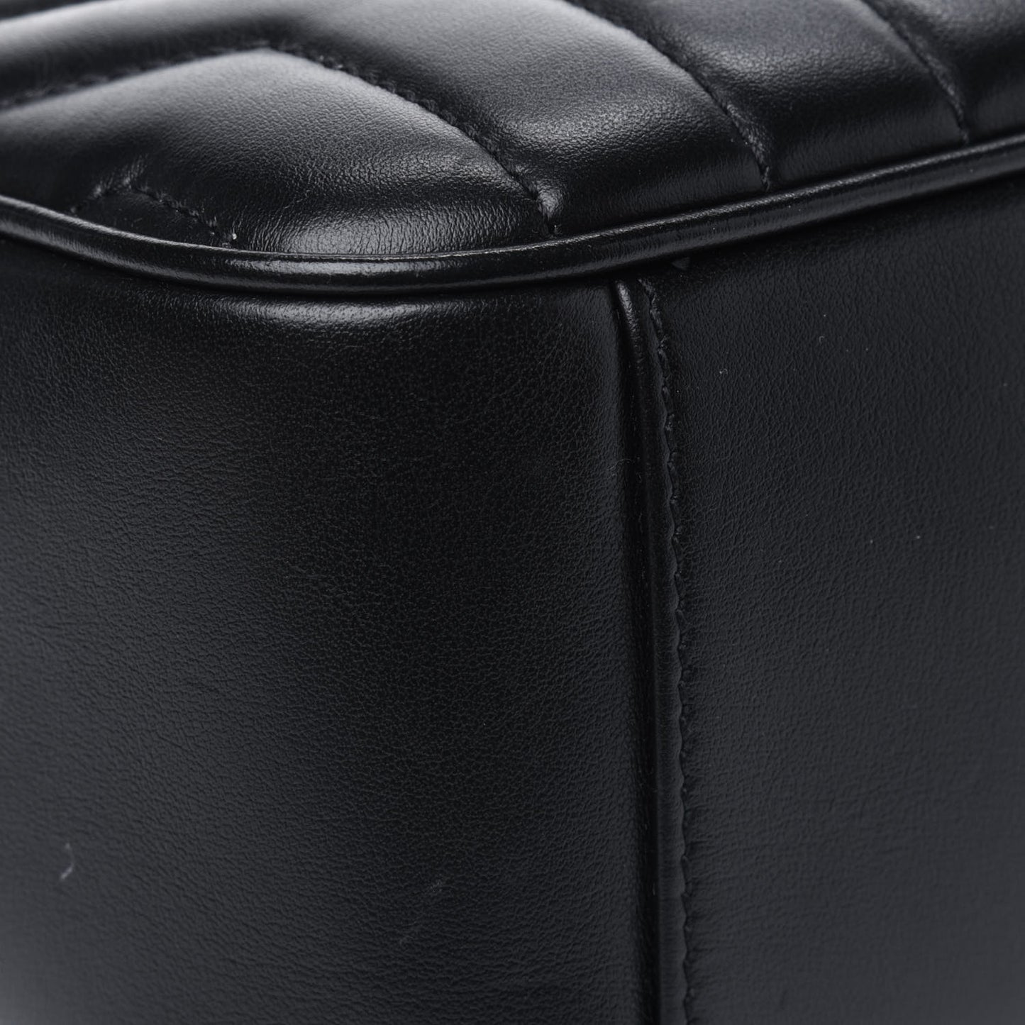 Calfskin Matelasse Joan Camera Bag Black
