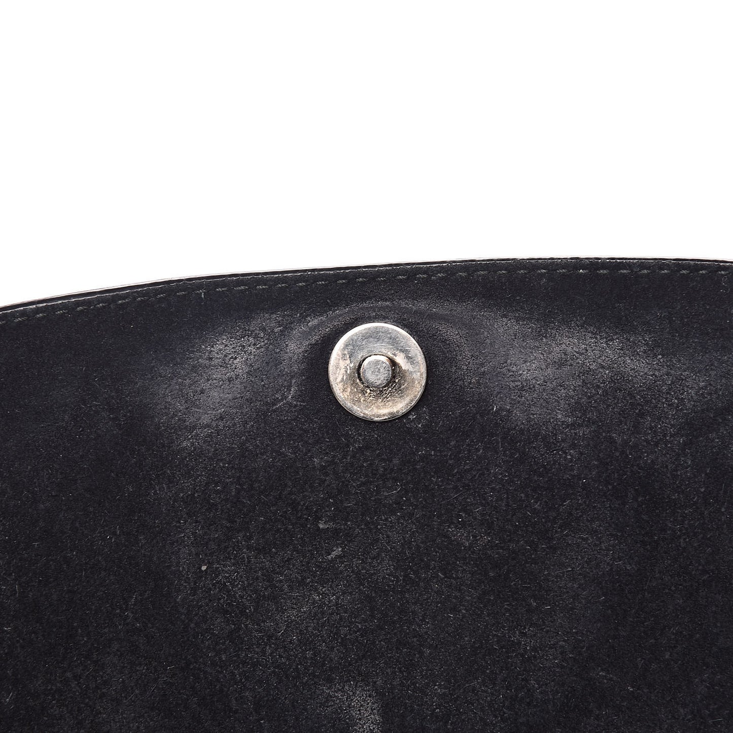 Patent Medium Soho Flap Crossbody Black