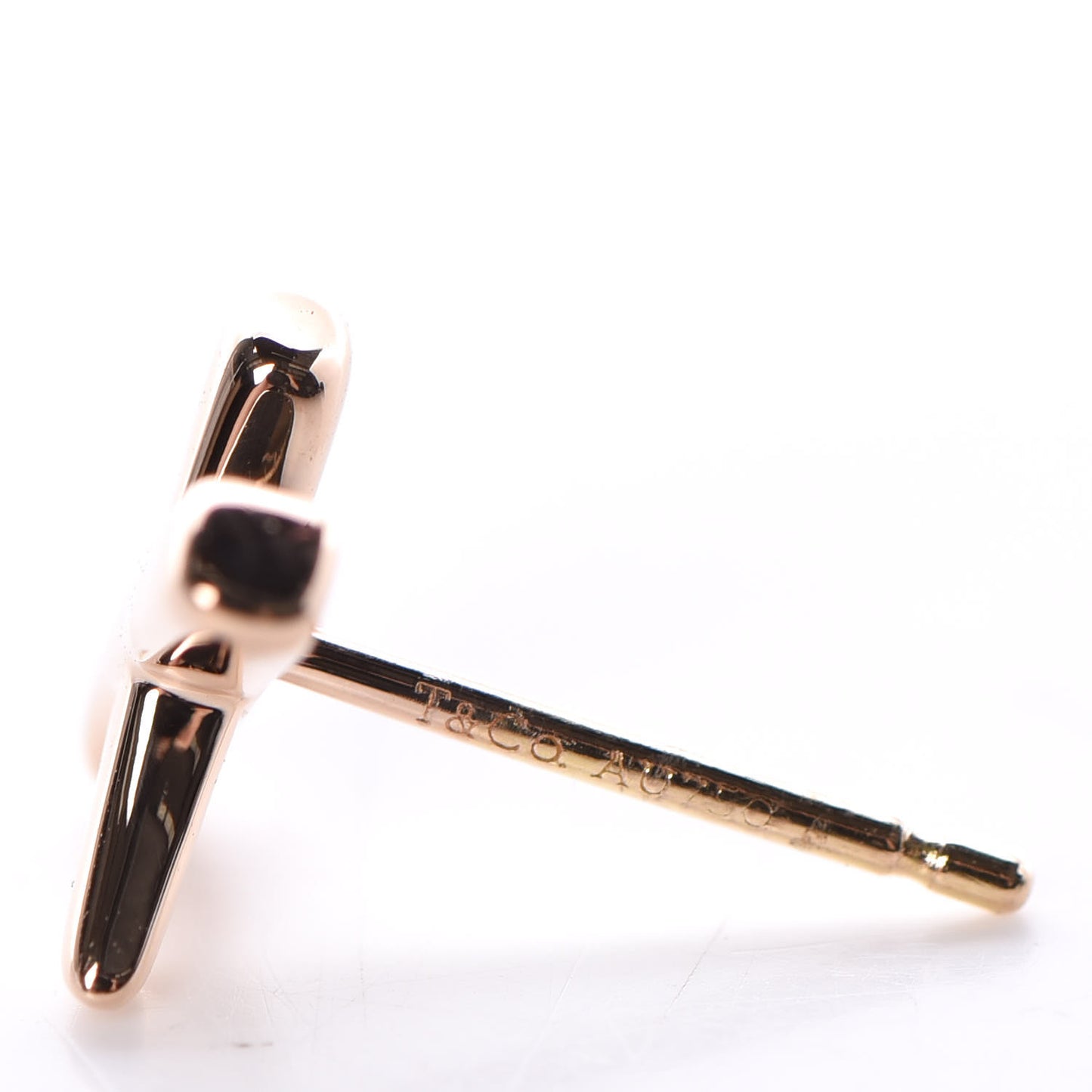 18K Rose Gold Small Paloma's Graffiti X Earrings