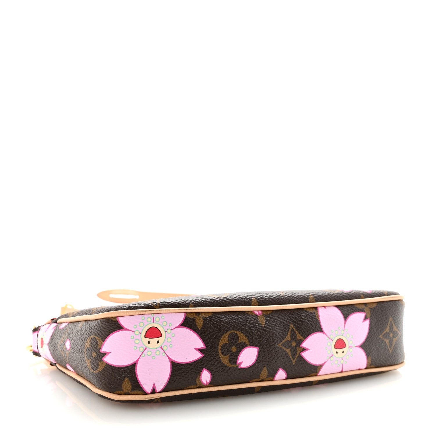 Louis Vuitton LV X TM Monogram Pochette Accessories Sakura Brown 4 of 10