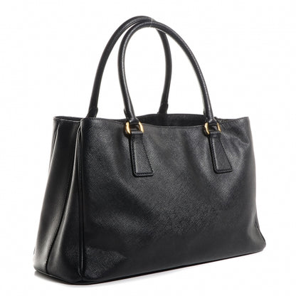 Prada Saffiano Lux Small Tote Nero Black 3 of 12