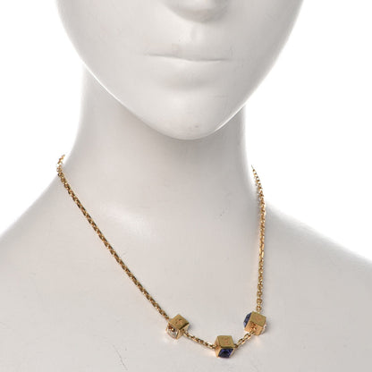 Louis Vuitton Swarovski Gamble Short Necklace Azur 2 of 11