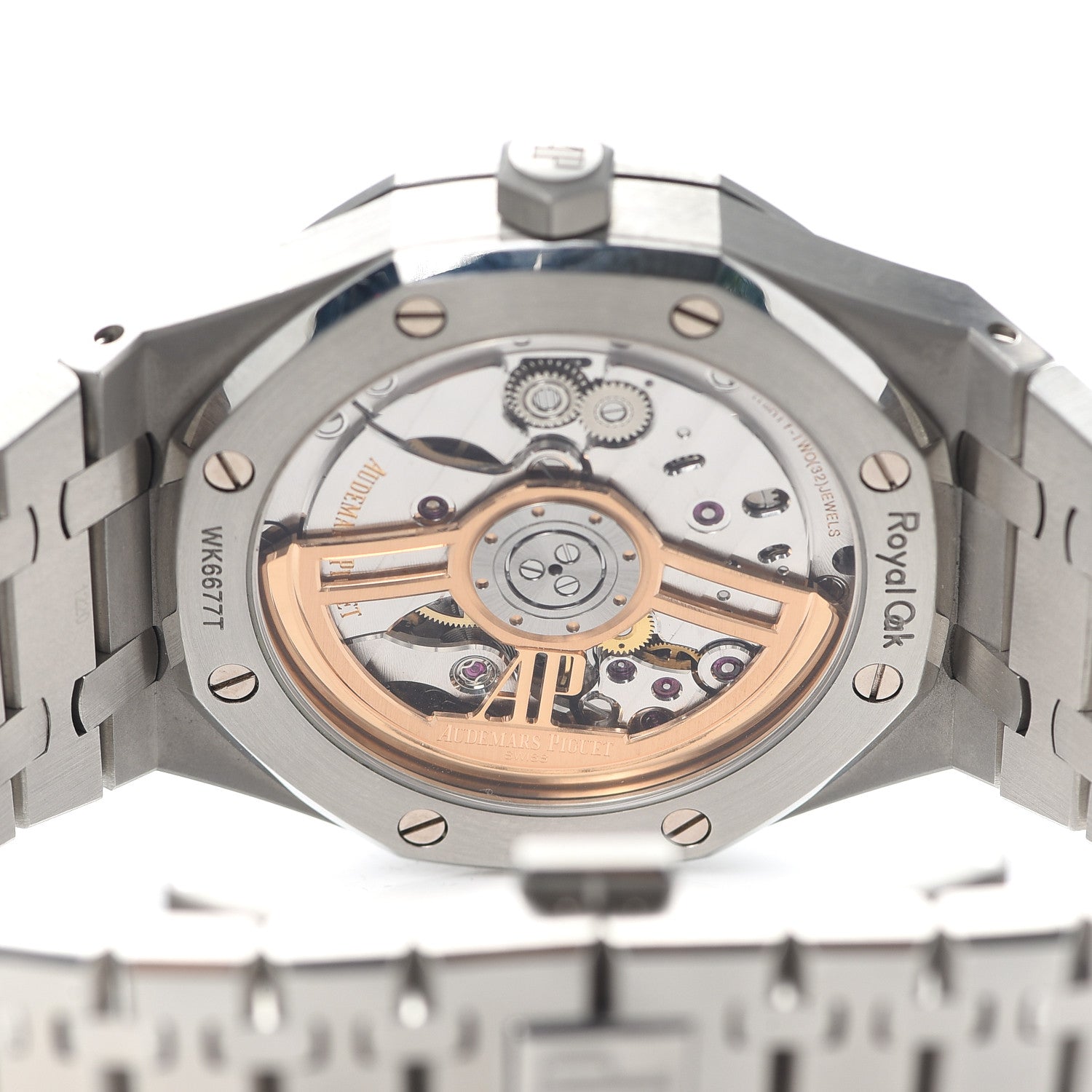 Audemars Piguet Stainless Steel 41mm Royal Oak Automatic Watch Blue 15500ST.OO.1220ST.01 4 of 6