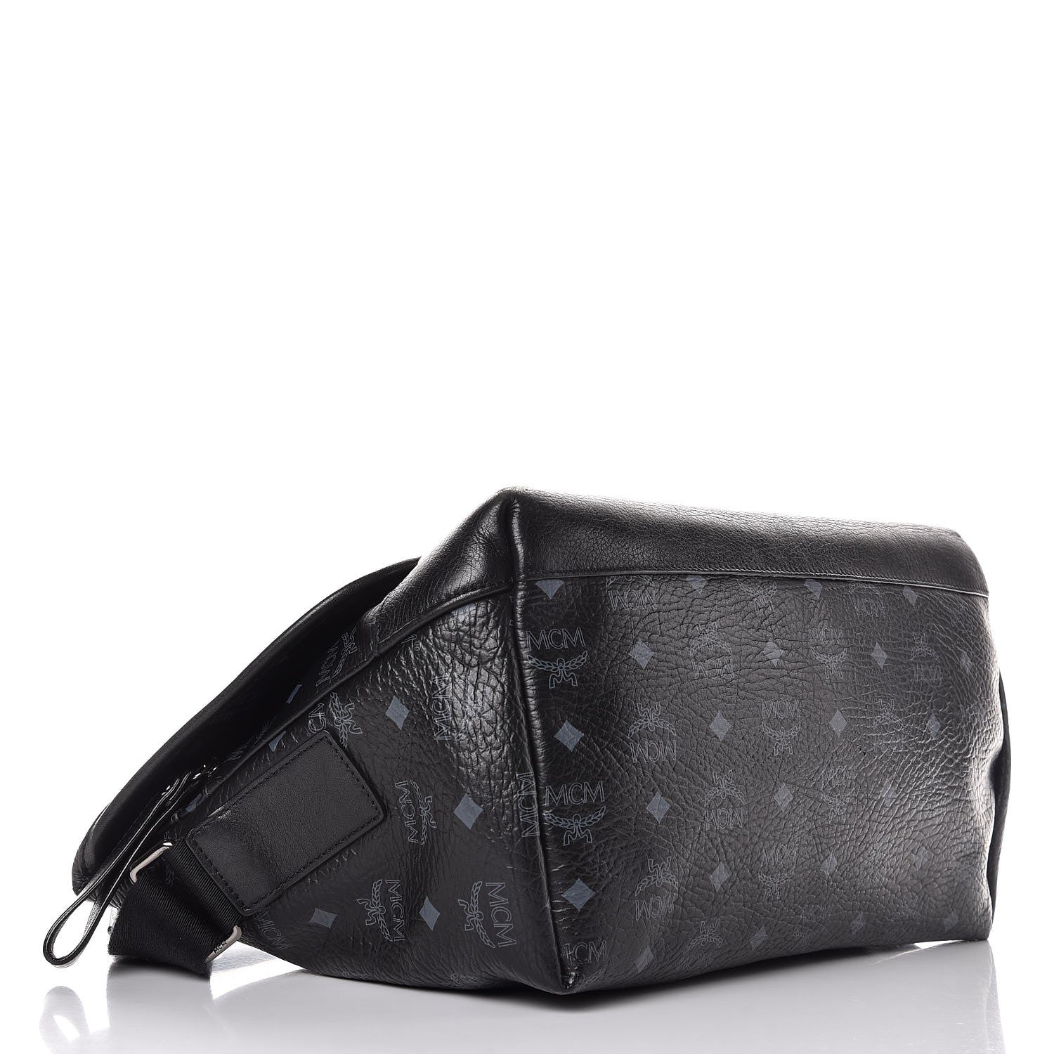 MCM Visetos Studded Messenger Black 5 of 18