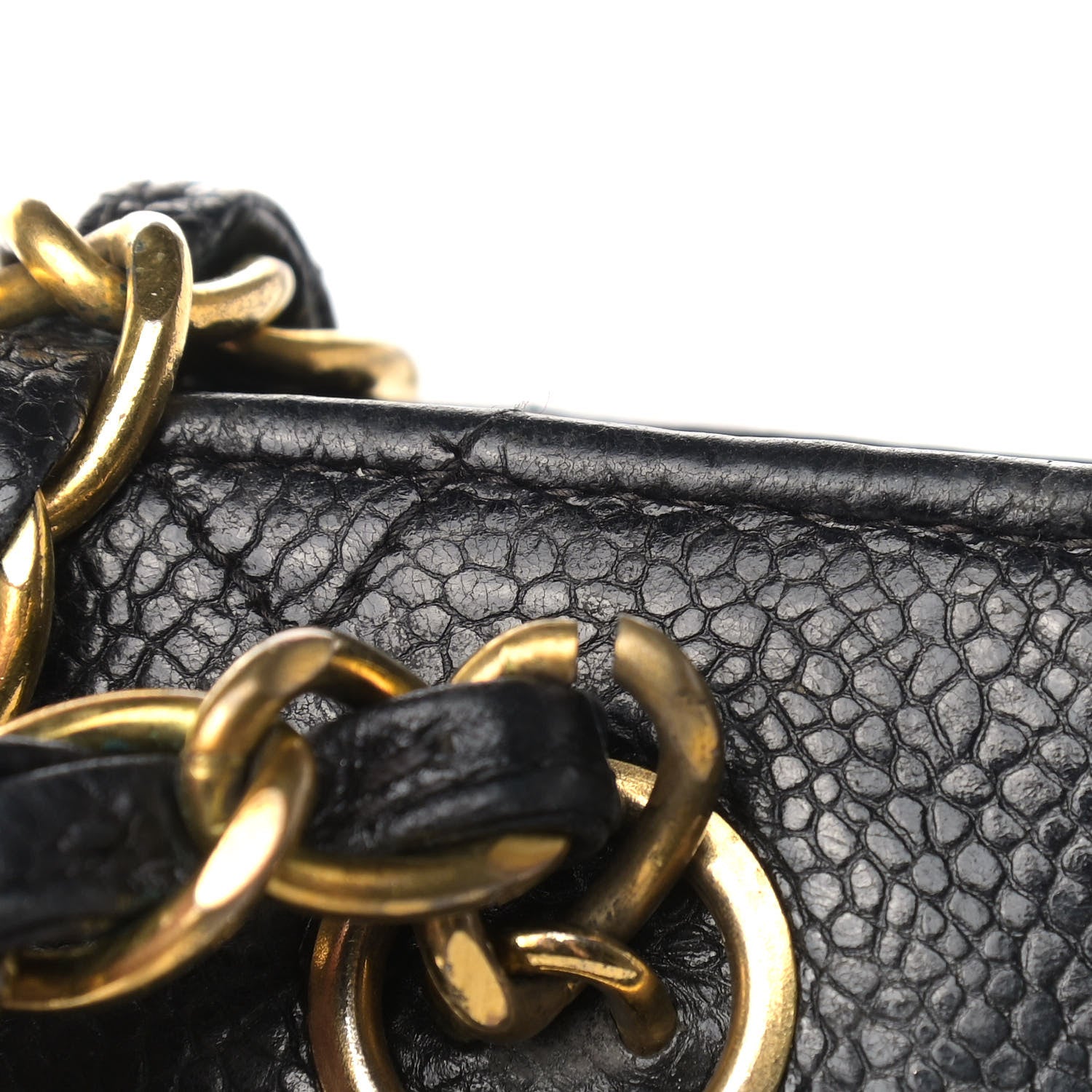 Chanel Caviar Quilted Flap Shoulder Bag Black 20 of 20