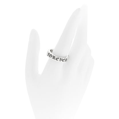 Chrome Hearts Sterling Silver Forever Spacer Ring 62 10 2 of 6