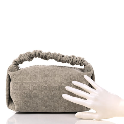 Alexander Wang Velvet Small Scrunchie Bag Simply Taupe 3 of 8
