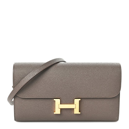 Hermes Epsom Constance Long To Go Wallet Etain 1 of 9