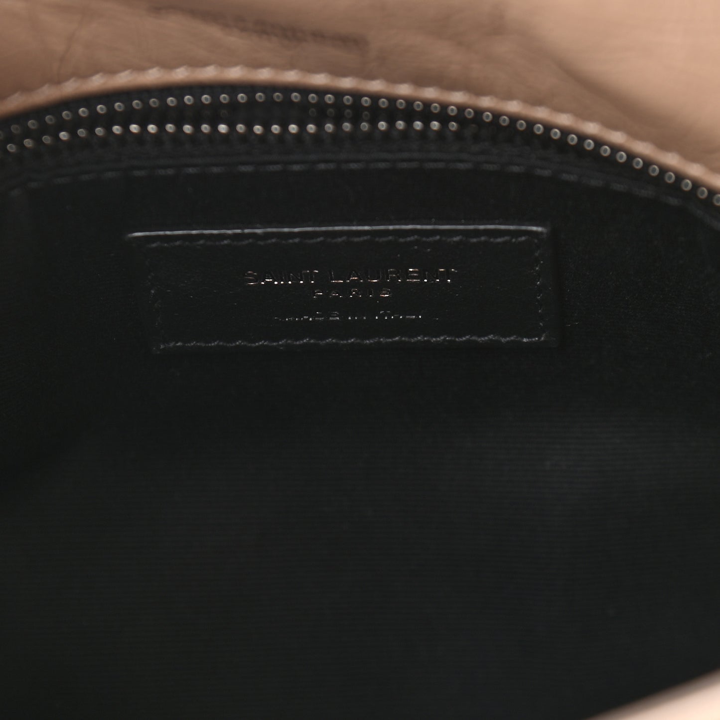 Crinkled Calfskin Matelasse Monogram Medium Niki Chain Satchel Natural Tan