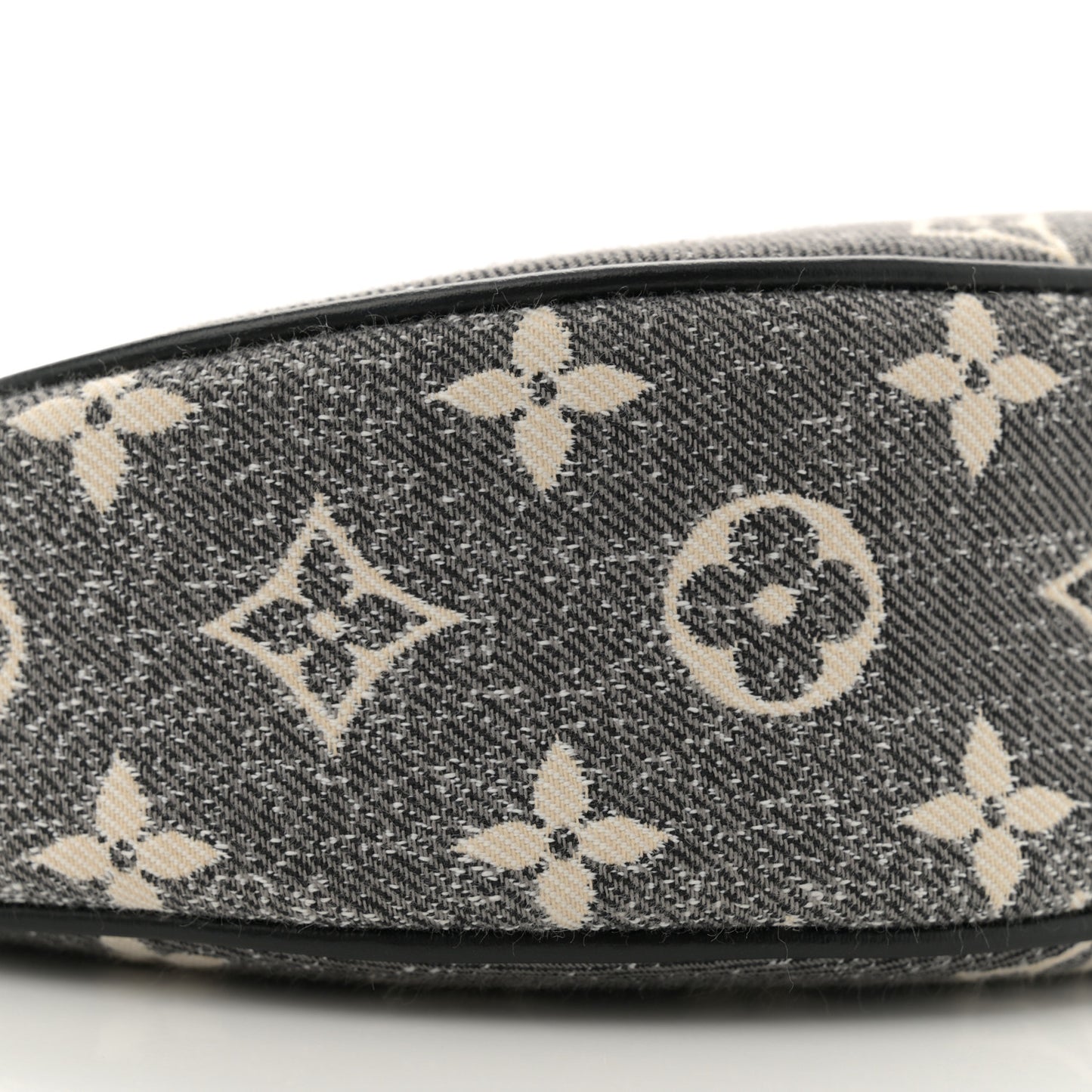 Monogram Jacquard Denim Loop Black