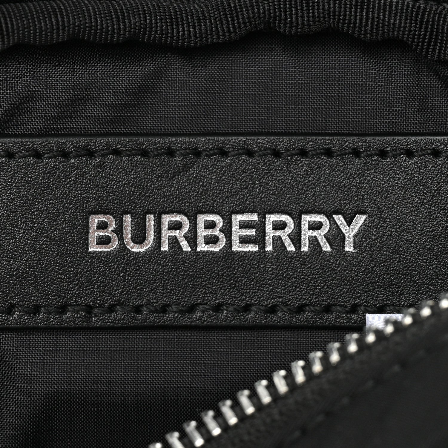 Burberry Econyl Logo Print Small Cannon Bum Bag Black 6 of 7