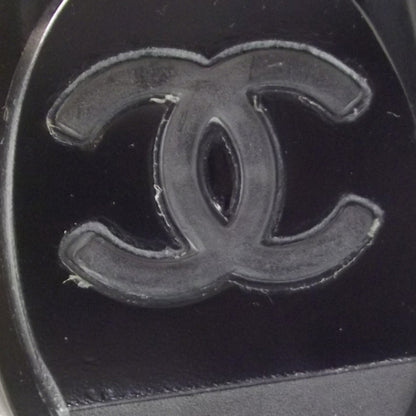 Chanel Patent Classic CC Flats 40 Black 6 of 9