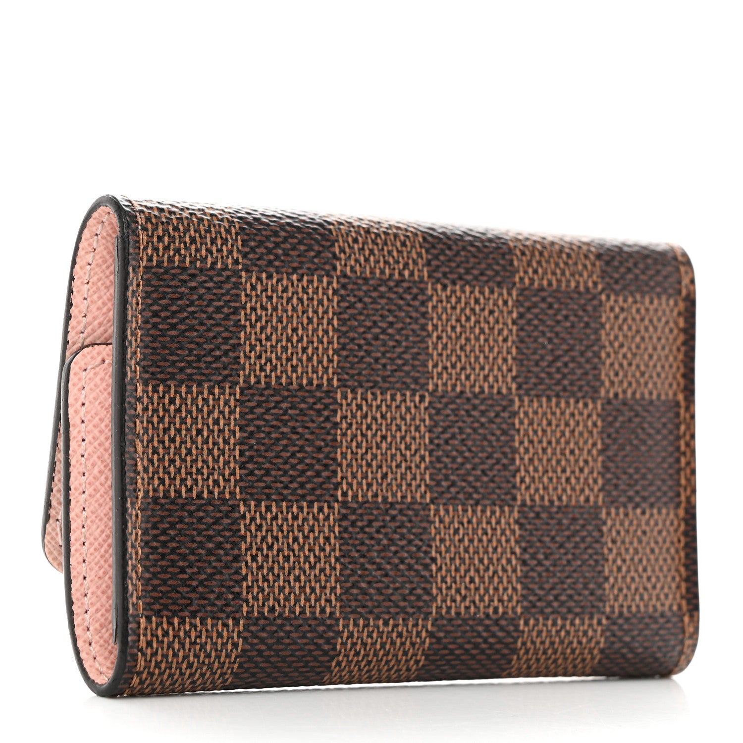 Louis Vuitton Damier Ebene Multicles 6 Key Holder Rose Ballerine 3 of 8