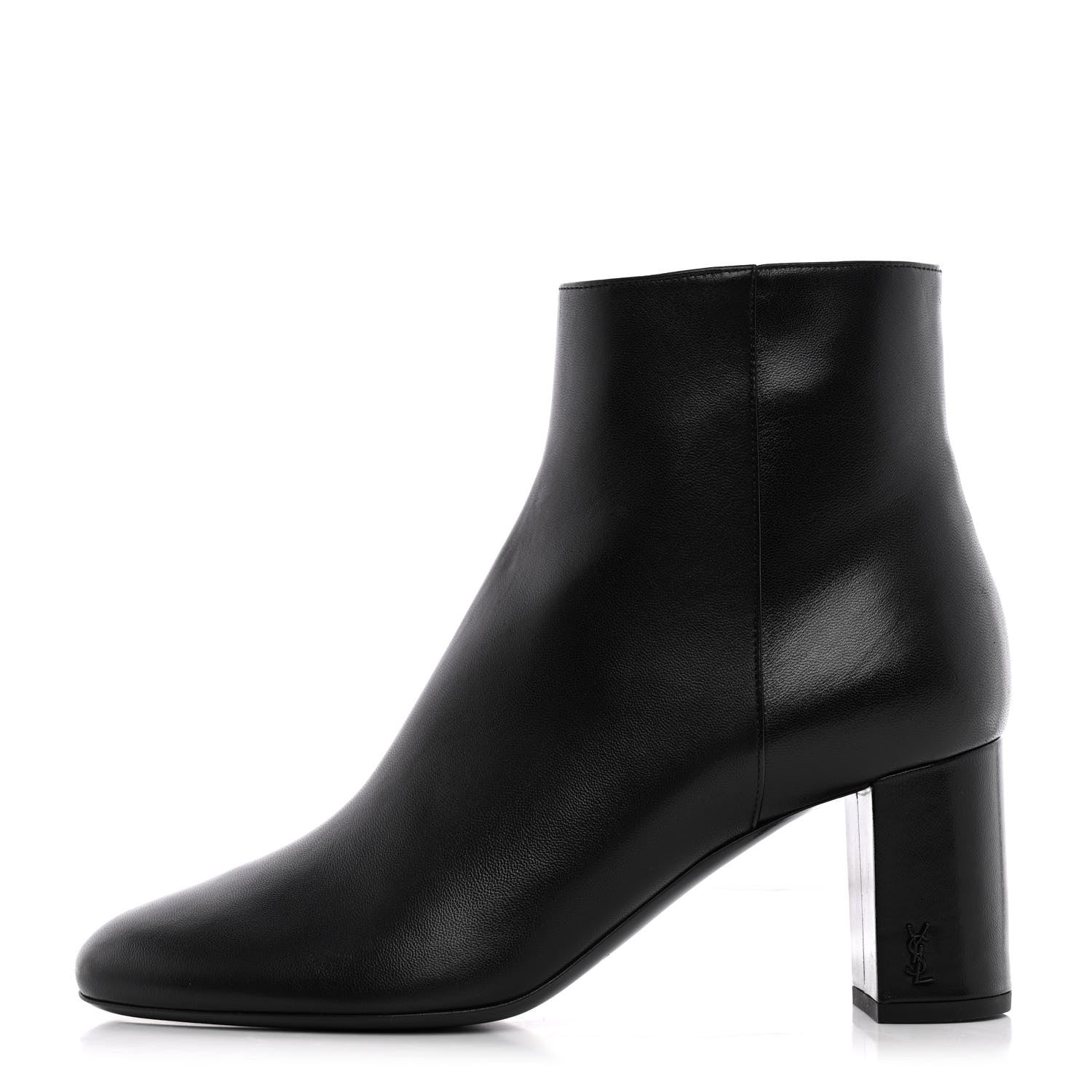 Saint Laurent Nappa Vendome Loulou Ankle Zip Boot 39 Black 1 of 8