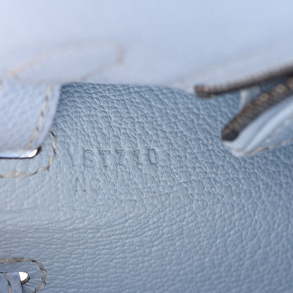 Hermes Epsom Kelly Sellier 25 Bleu Brume 9 of 32