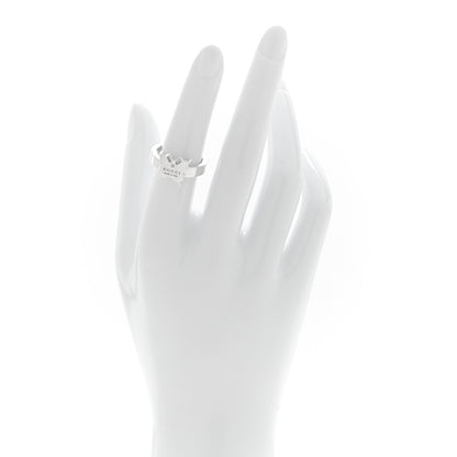 Gucci Sterling Silver Butterfly Band Ring 52 6 2 of 5