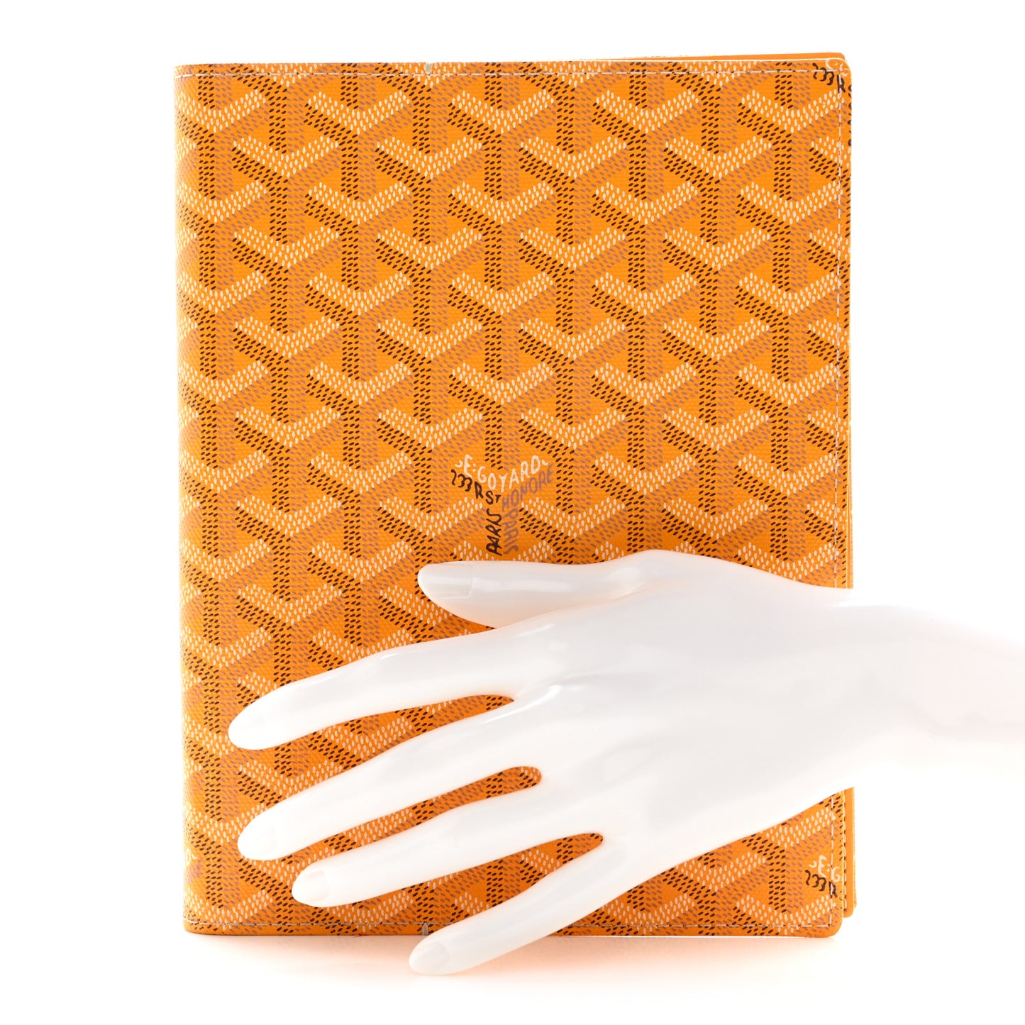 Goyardine Agenda Cover Yellow
