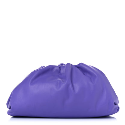 Bottega Veneta Smooth Butter Calf The Pouch Oversized Clutch Purple 1 of 9