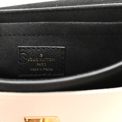 Louis Vuitton Grained Calfskin Lockme Tender Black 6 of 9