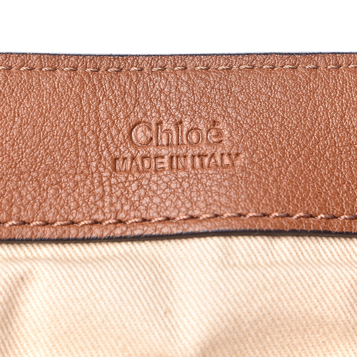 Chloe Calfskin Medium Faye Day Shoulder Bag Tan 7 of 11