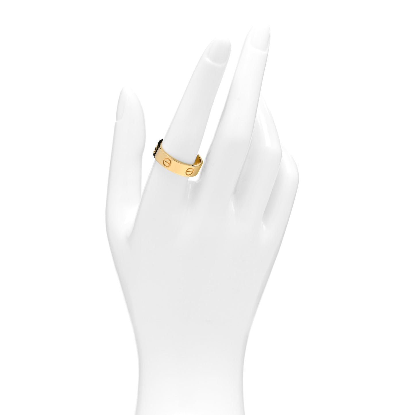18K Yellow Gold 5.5mm LOVE Ring 59 8.75