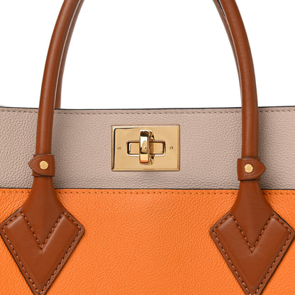 Louis Vuitton Calfskin Monogram On My Side Summer Gold 8 of 10