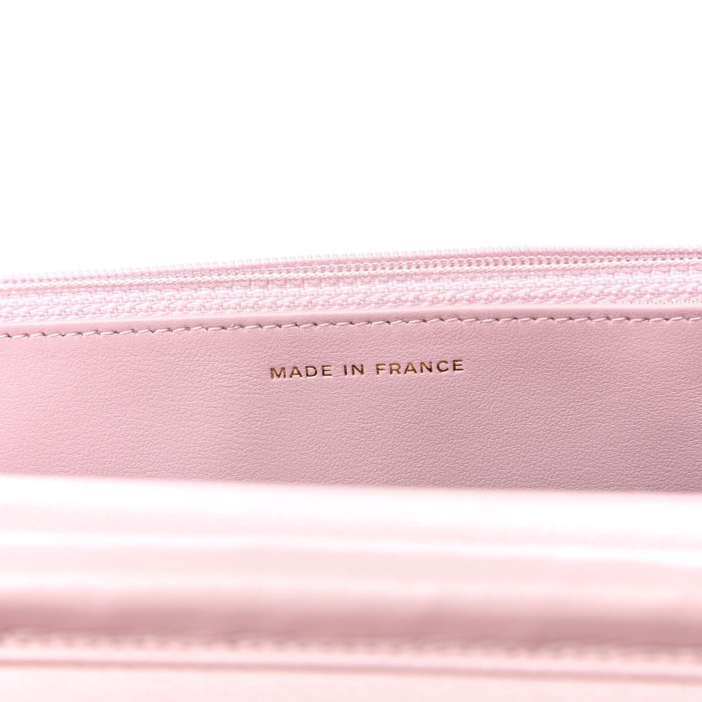Caviar Quilted Coco Candy Wallet On Chain WOC Light Pink