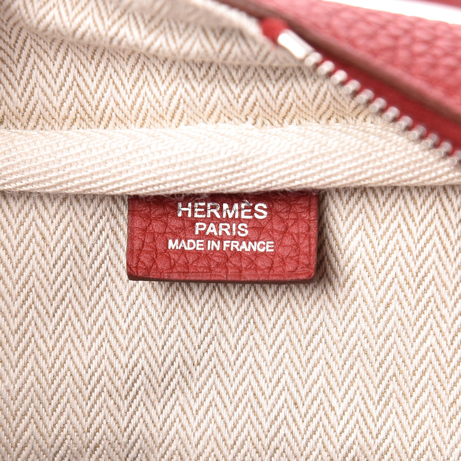 Hermes Taurillon Clemence Victoria II 35 Rouge Garance 6 of 13