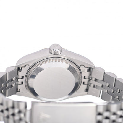 Rolex Stainless Steel 18K White Gold Diamond 26mm Oyster Perpetual Datejust Watch Silver 69174 4 of 4